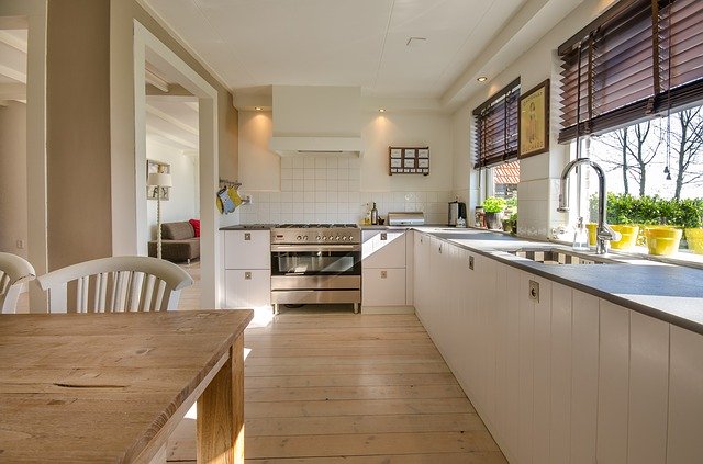 Flooring installations in Kitchen